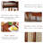 Retro Nut-Brown Solid wood Shoe Storage