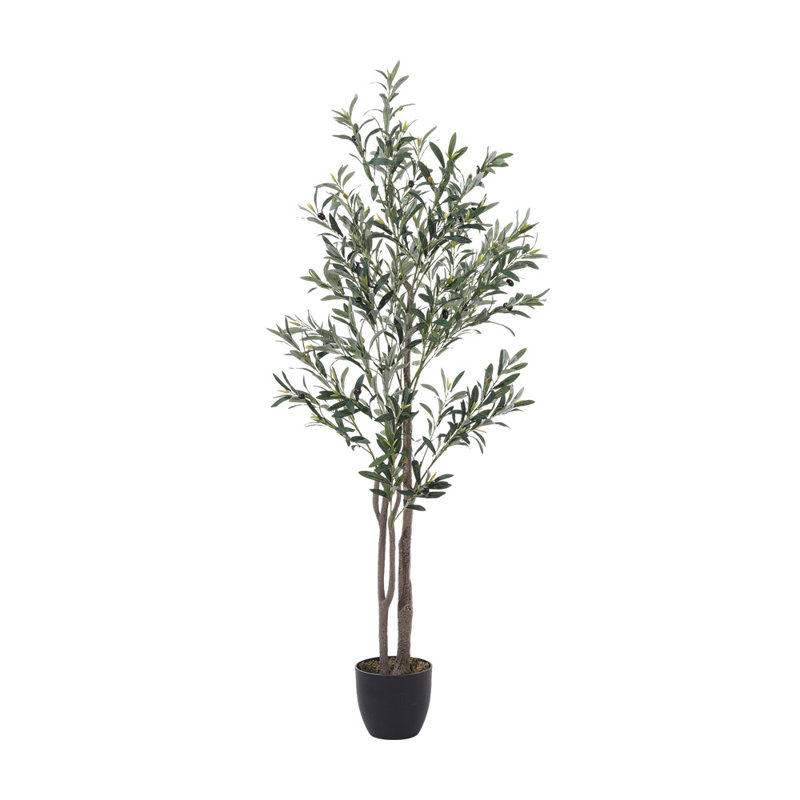 165cm Faux Olive Tree Tree in Freestanding