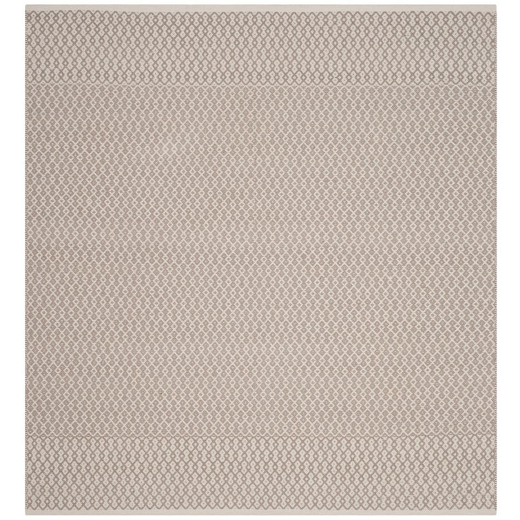 Bester Hand Woven Cotton Geometric Rug