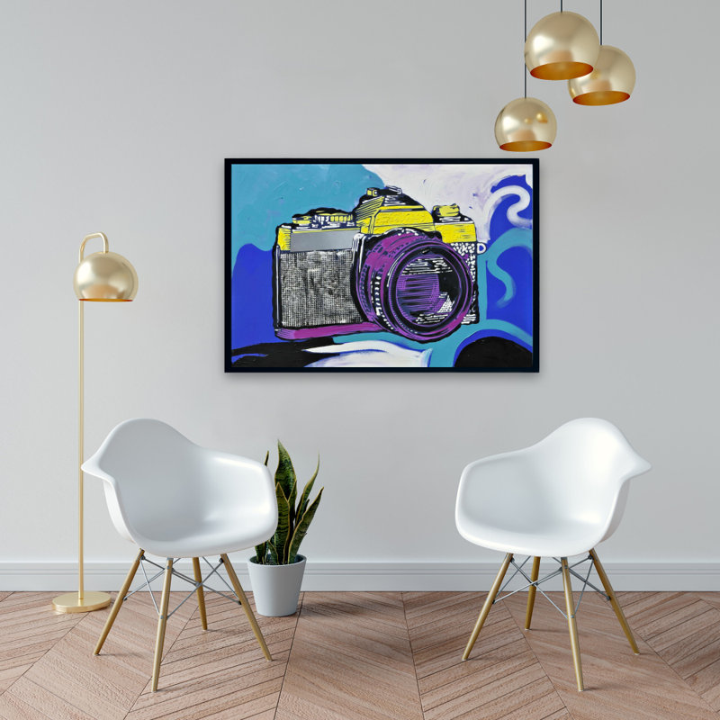 "Appareil photo rétro" sur toile