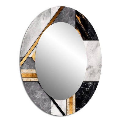 Lando - Abstract Metal Mirror