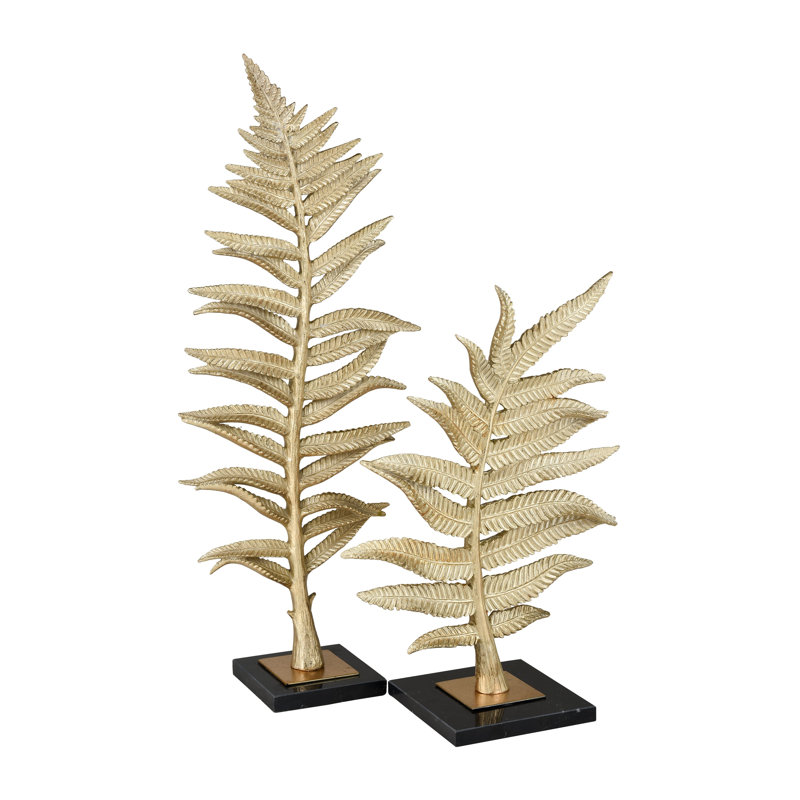 Fern Sculpture - Set of 2