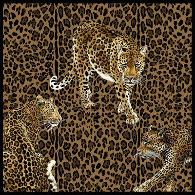 Elena Animal Print Wall Mural