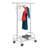 Shanaya Metal Adjustable Rolling Clothing Rack