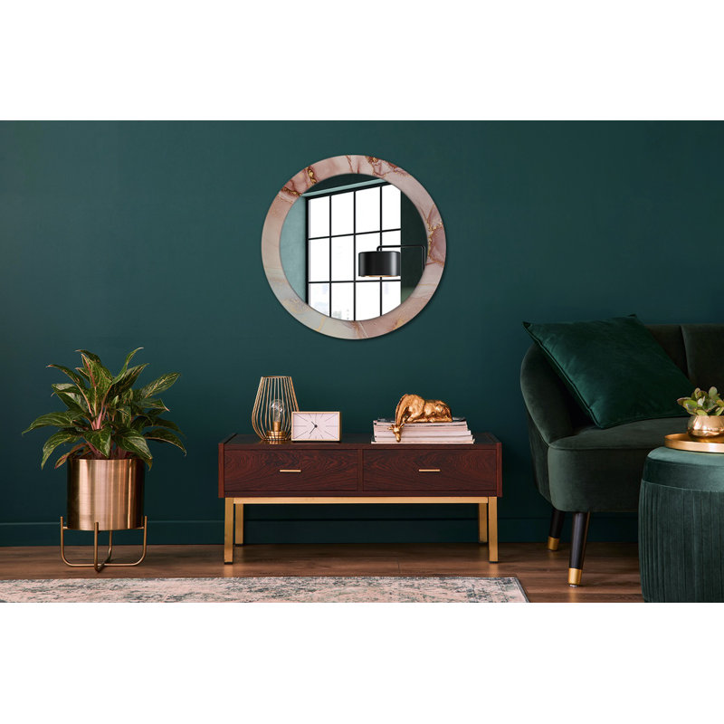 Huldar Glass Flat Wall Mirror