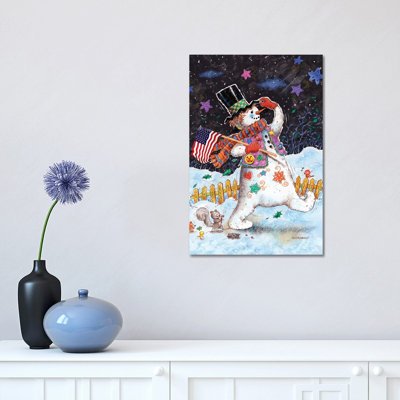 Let's Take A Visit by Giordano Studios - Wrapped Canvas Painting