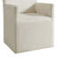 Chaise avec accoudoirs naturelle