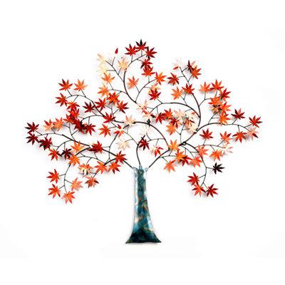 Décoration murale feuilles d’automne