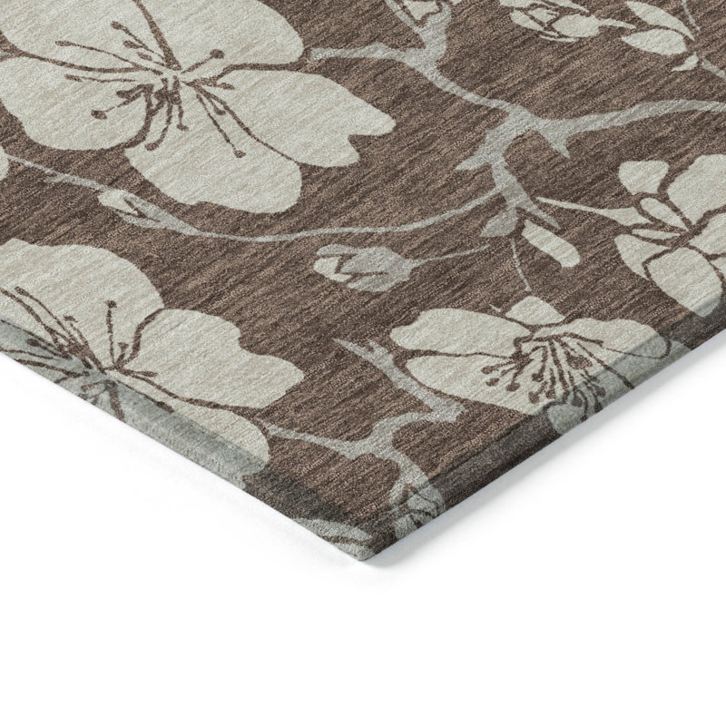 Machine Washable Indoor/Outdoor Chayden ACN1032 Rug, Rectangle 2'6" x 3'10"