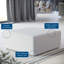 Repose-pieds en velours gris Mingle Performance-551264413