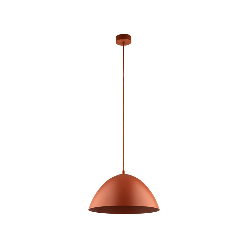Luminaire suspendu noir FARO M, Orange