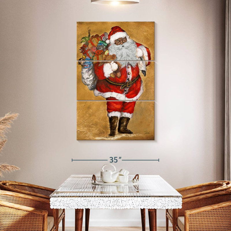 Lelend, cadeaux afro-américains de St. Nick, H 32 po x l 20 po