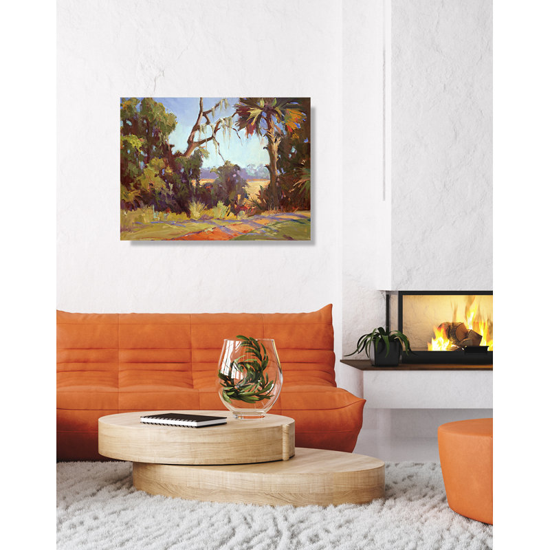 Kiawah Marsh Wetlands Print by John Beard, 30" H x 40" W x 2" D, Unframed