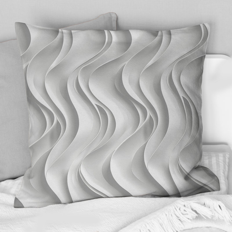 Coussin White Midcentury I - Midcentury, H 16 po x l 16 po