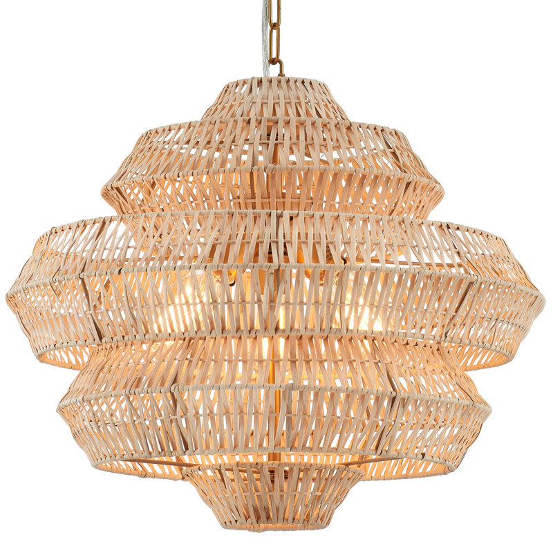 Lustre à niveaux variable à 3 lumières Akiya