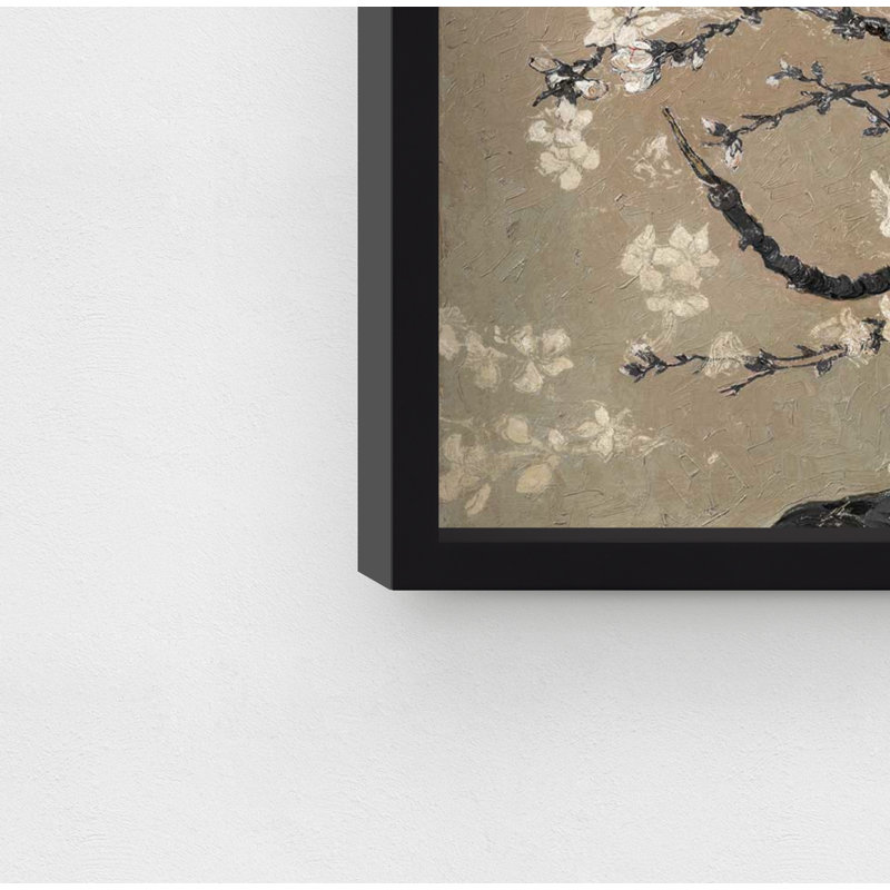 Ivory Blossoms Inspiration - peinture Shadowbox, H 24 po x l 36 po