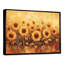 Tournesols brun récolte lueur II - tournesols, art mural-106123759-150263149-106123746