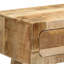 90cm Solid Wood Console Table-1389622249