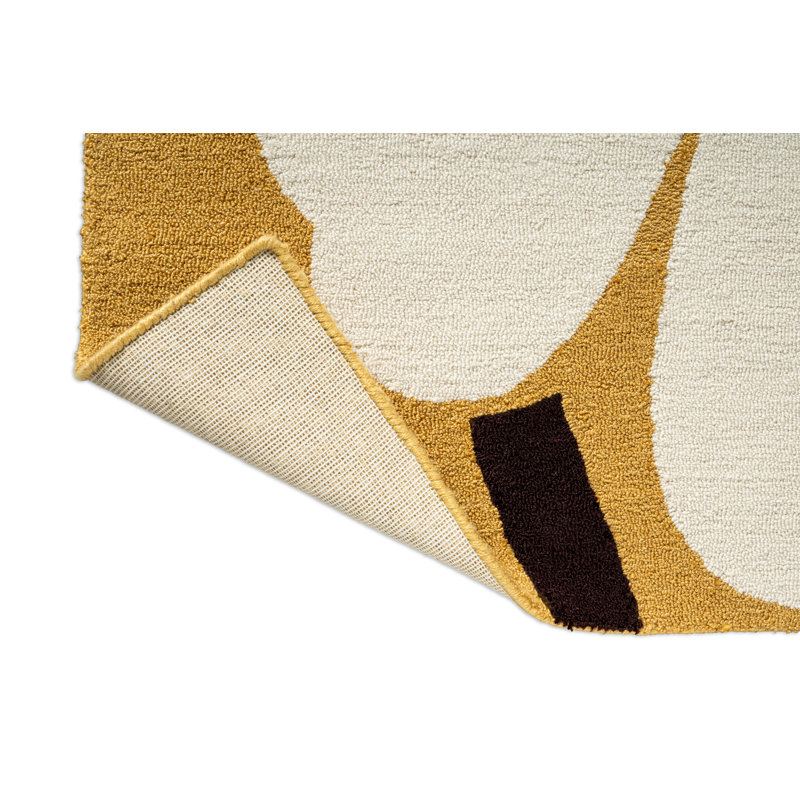 Unikko Anniversary Honey | 433001, Rectangle 6'7" x 9'2", Honey