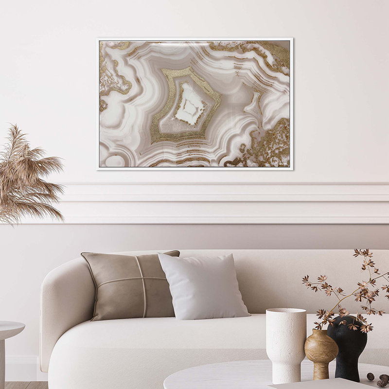Ivory Agate Splendor, 31" H x 46" W