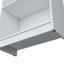Bibliothèque polyvalente à 5 tablettes pour des solutions de rangement organisées et élégantes-611410616-611410565