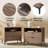 28" W 2-Drawer End Table with Charging Port-1568015393