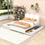 Grand lit rustique avec gigogne gigogne et tiroirs de rangement Anae-405549835