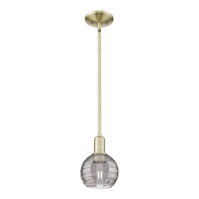 Mini-luminaire suspendu suspendu 1 lumière Athens
