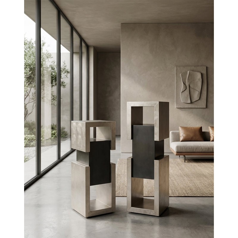 Pedestal, 46" H x 14" L x 14" D