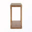 Console en bois avec tablette