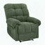 Fauteuil inclinable manuel surchargé - vert-1470350950