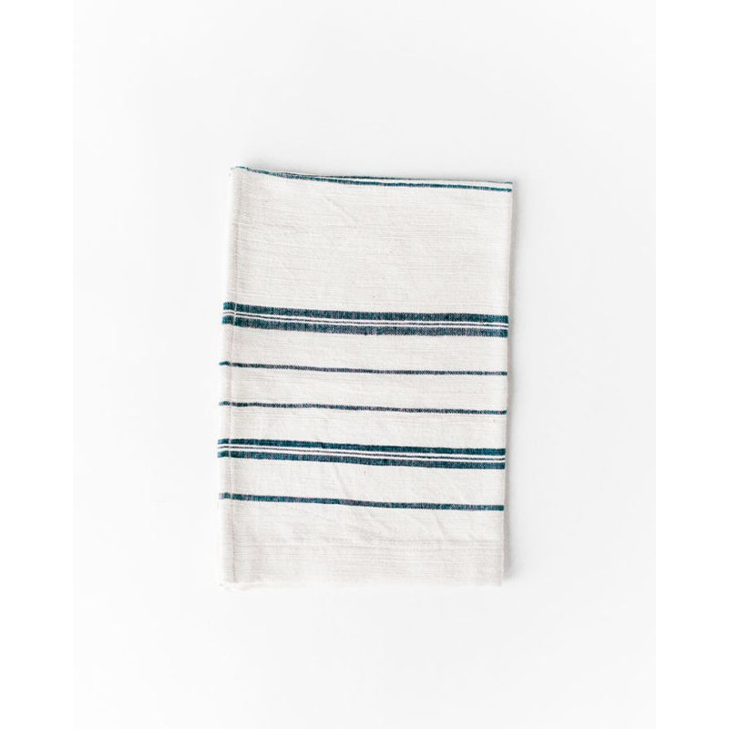 Avery Cotton Tea Towel - Set of 2, Blue