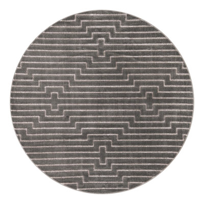 Tapis gris et argent Latitude Run® Mirage Nikica