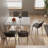 4Pcs Stackable Plastic Armchair For Indoor/Outdoor Use – Ergonomic Slatted Back Design, All-Weather PP Material – Patio, Balcony, Cafe-830398051