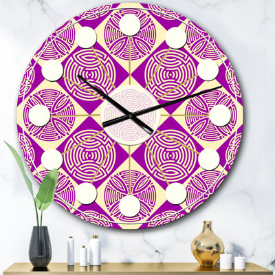 Horloge murale rétro Mid-Century