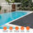 VEVOR Interlocking Deck Tiles 54 Pack 12"x12" Plastic for Porch-106766315