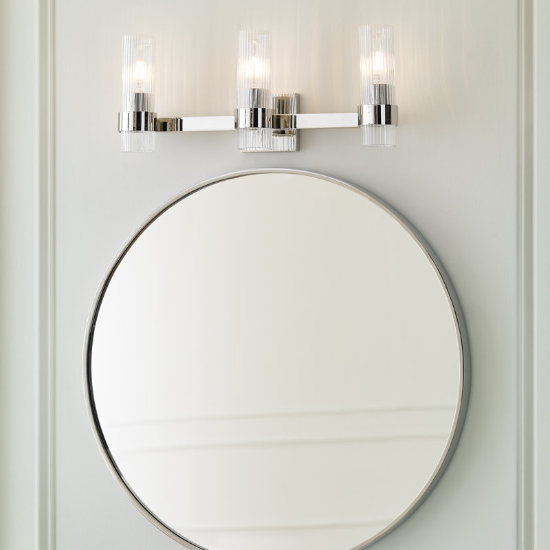 Geneva 3 - Light Vanity Light, Polished Nickel