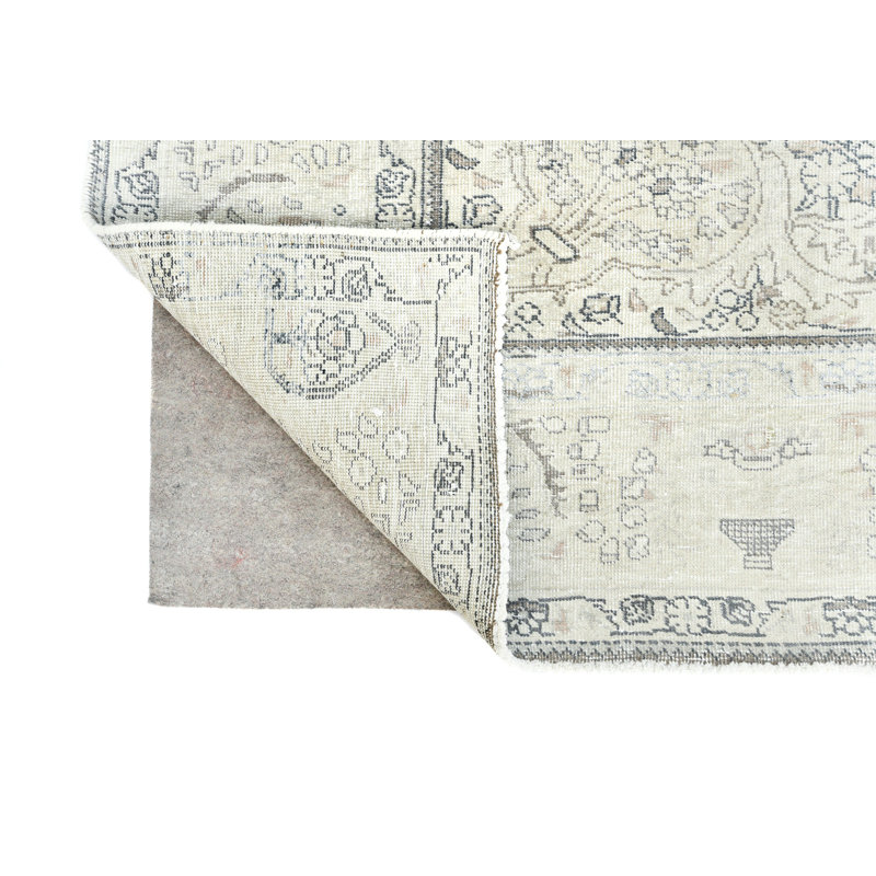 Tapis oriental antique délavé 8 x 11