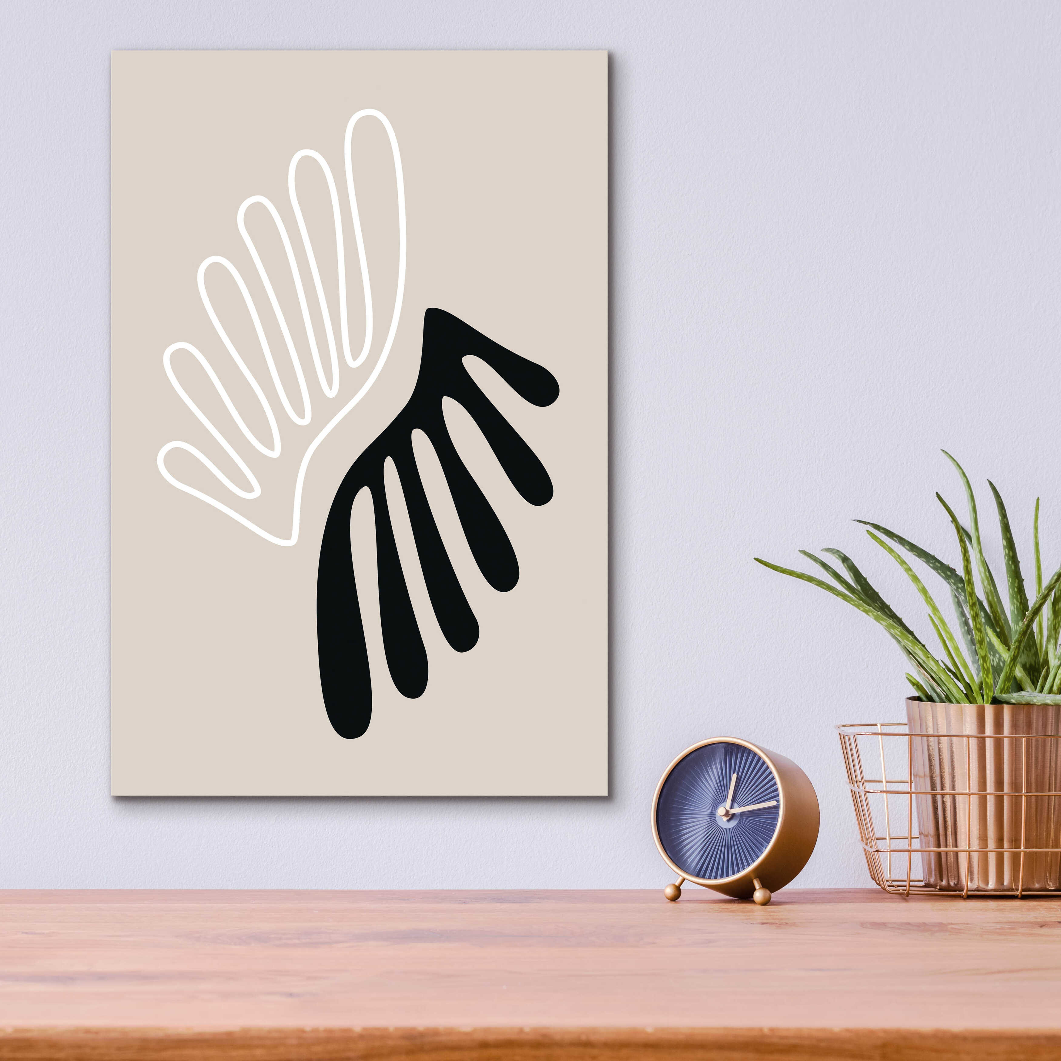 George Oliver The Leaf 1 by Design Fabrikken - Unframed Graphic Art ...