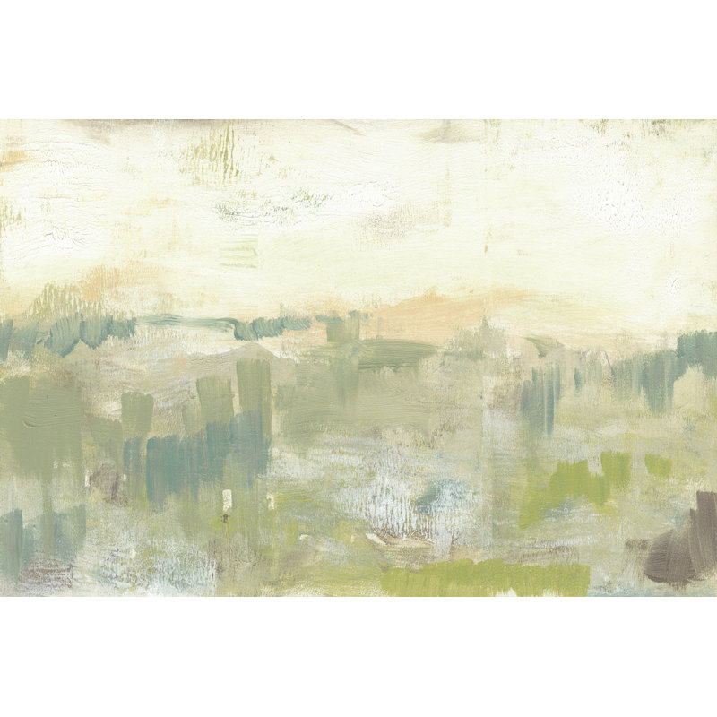 Greenery Horizon Line II by Jennifer Goldberger - Wrapped Canvas Print, 81cm H x 122cm W 