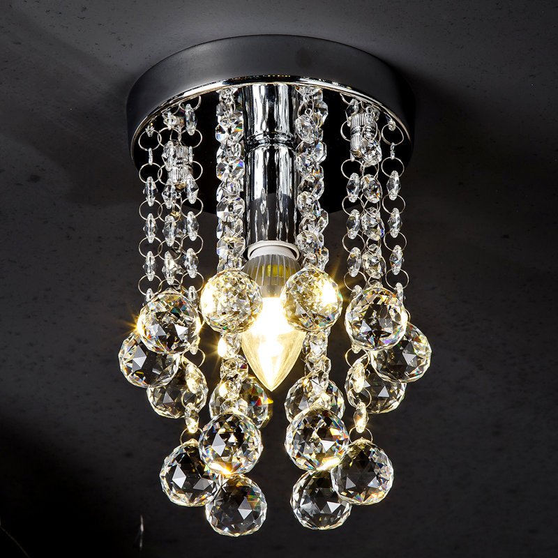 Lustre unique à niveaux 1 lumière Batson