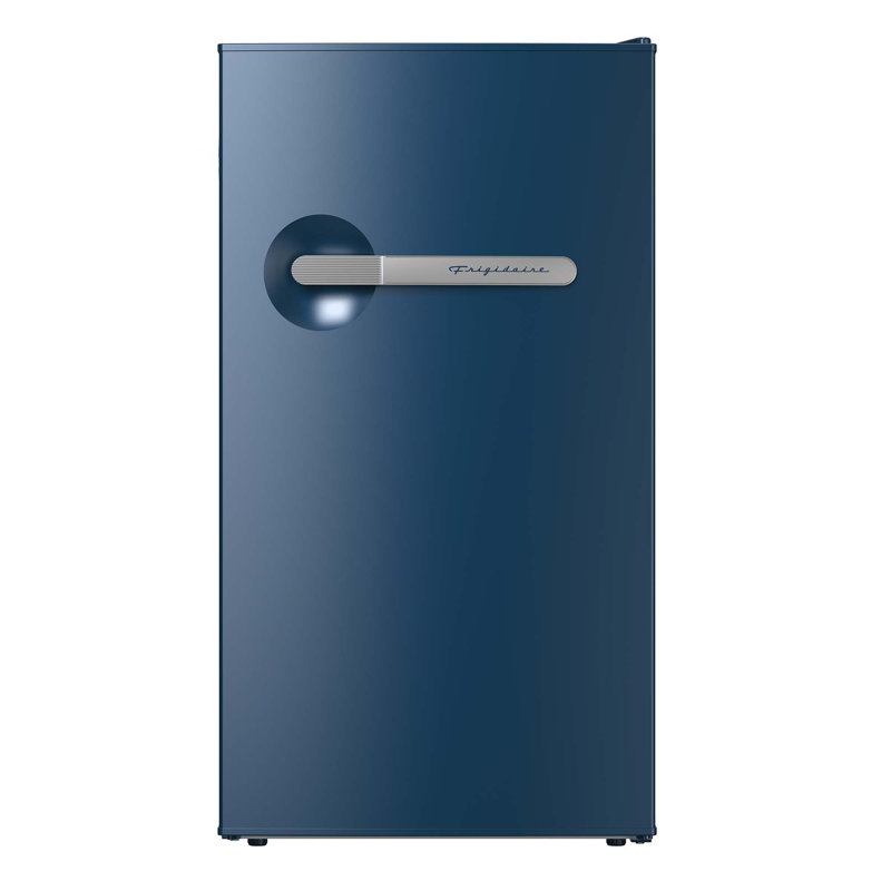 Frigidaire Pi. Réfrigérateur compact rétro avec ouvre-bouteille latéral intégré, Azure