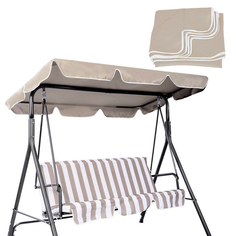 Auvent de remplacement pour patio, Kaki