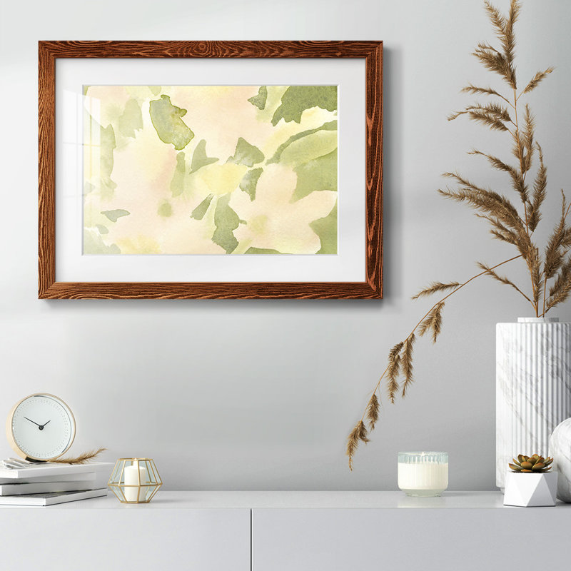 Verdoyant floral abstrait I, Érable, H 28 po x l 42 po x P 1,5 po