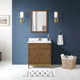 OVE Decors Diya 30-in Single Sink Bathroom Vanity with Engineered Marble Top