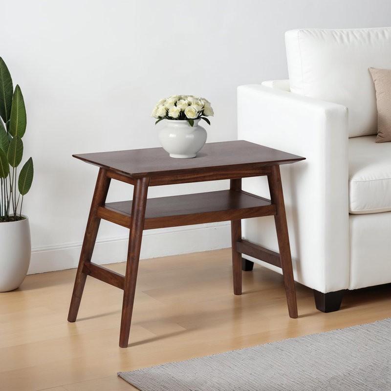 Table de bout l 28 po Breelle, Noyer