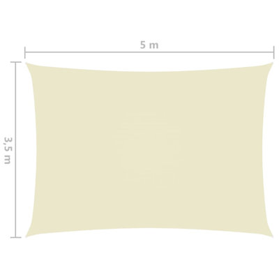 Arsheq 8m x 5m Rectangular Shade Sail