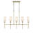 Hayse 5 - Light Dimmable Linear Chandelier-816497066
