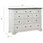 Commode 10 tiroirs L l 64 po