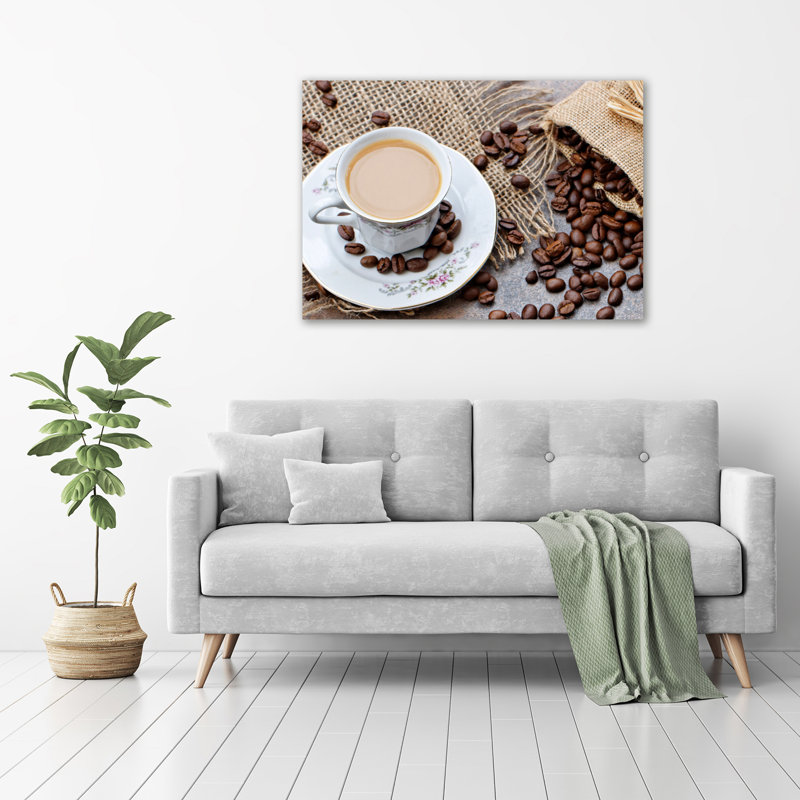 Coffee With Milk - Wrapped Canvas Print